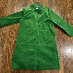 Tuckernuck Green Corduroy Stretch Clifton Dress Size M